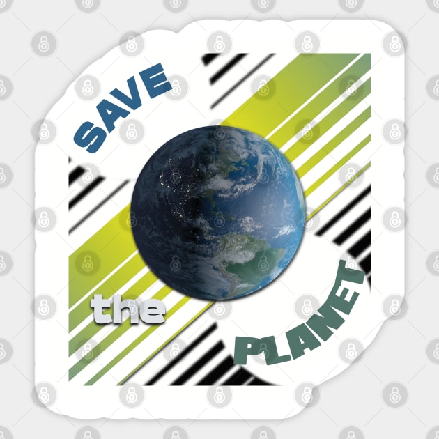 Earth Day Everyday Earth Day - Planet Anniversary 2023. Sticker by TeeText